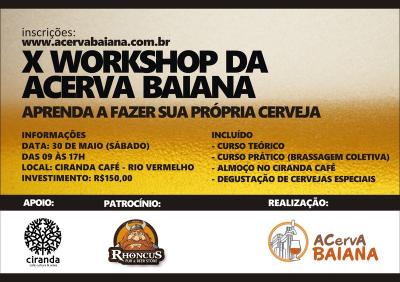 X Workshop da ACervA Baiana