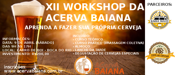 XII Workshop da ACervA Baiana